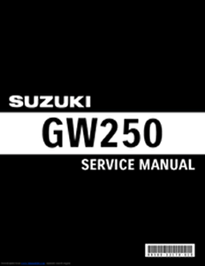 MANUAL DE SERVICIO SUZUKI INAZUMA GW250